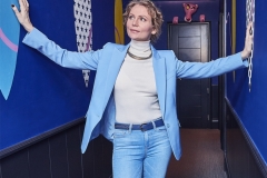 Artist Olga Lomaka at The Exhibitionist Hotel