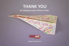 Unitaid Thank You